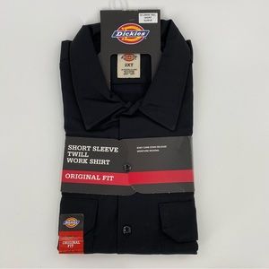 Dickies Men's Big and Tall Original Fit Short Sleeve Work Shirt
